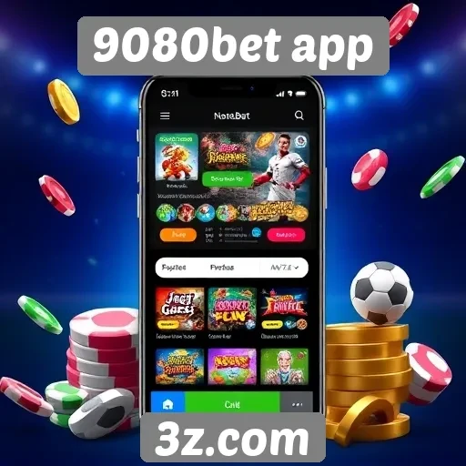 9080bet app oferece variedades de jogos online