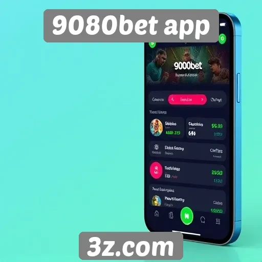 Interface do usuário do 9080bet app é intuitiva